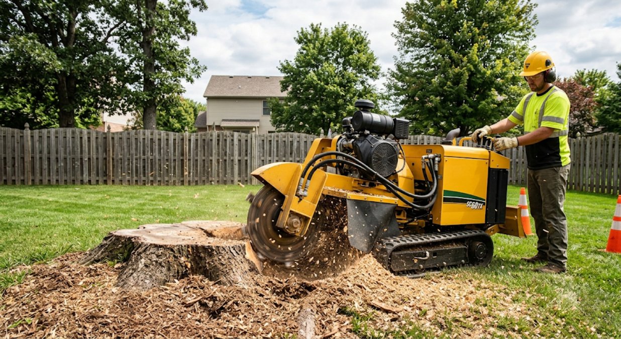 Professional Stump Grinding Service to Restore Your Yard Quickly