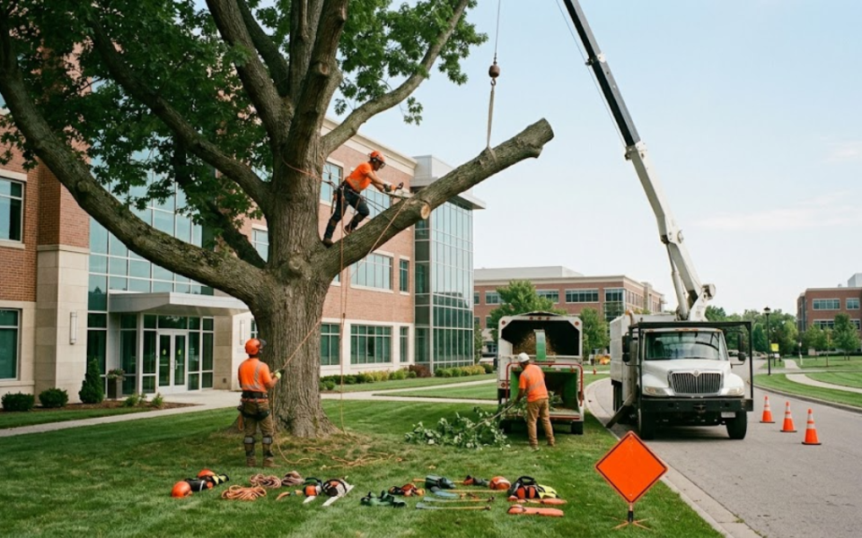 Commercial Tree Trimming for Rochester Businesses