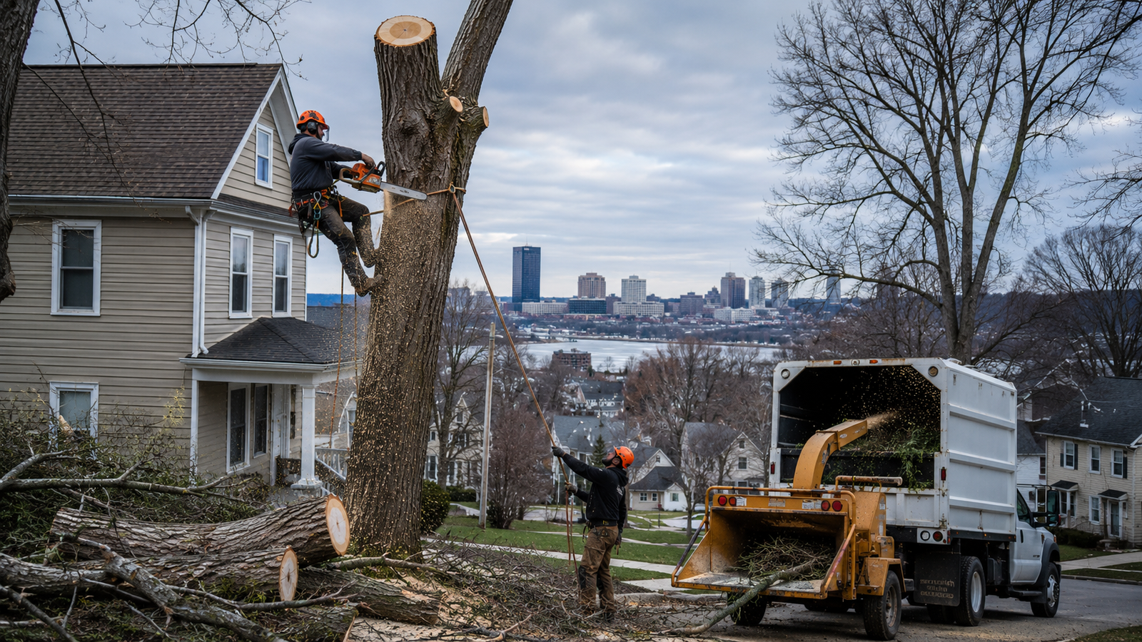 Looking for Tree Removal Near Me? Why Local Expertise Matters for Rochester’s Climate